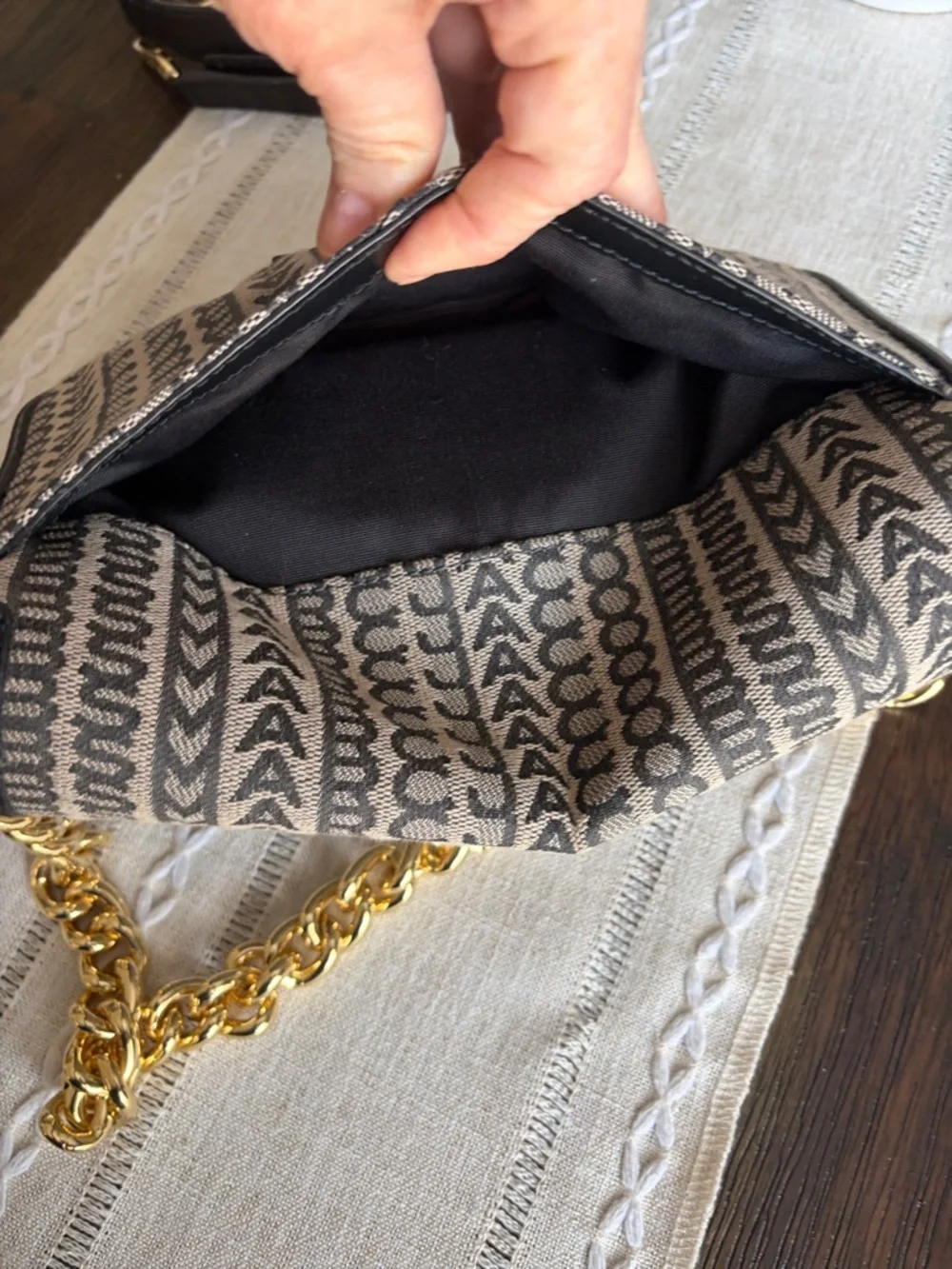 Marc Jacobs monogram J Marc shoulder bag - Picture 6 of 12